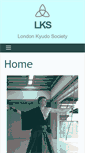 Mobile Screenshot of lks.kyudo.org.uk