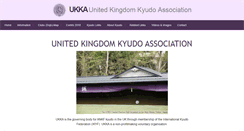 Desktop Screenshot of kyudo.org.uk