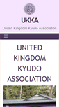 Mobile Screenshot of kyudo.org.uk